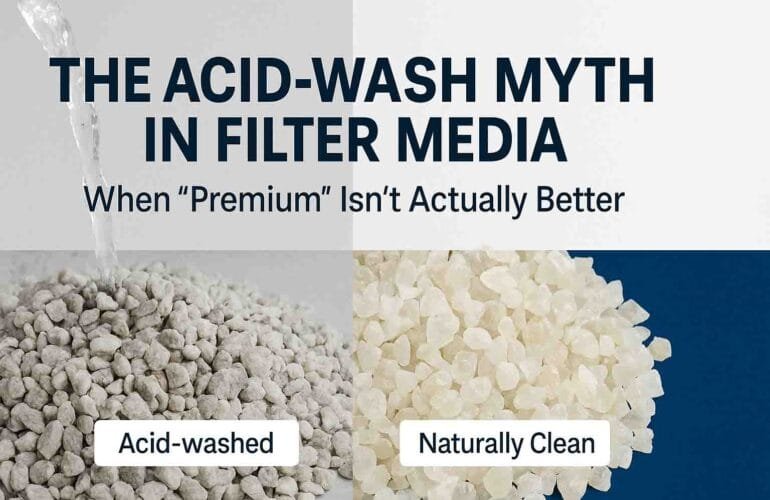 The Acid-Wash Myth in Filter Media: When “Premium” Isn’t Actually Better