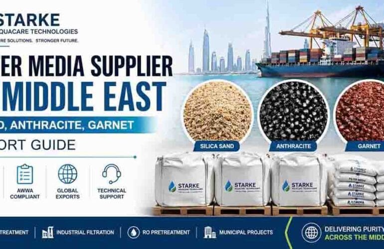 Filter Media Supplier in Middle East | Sand, Anthracite & Garnet Export Guide 2026