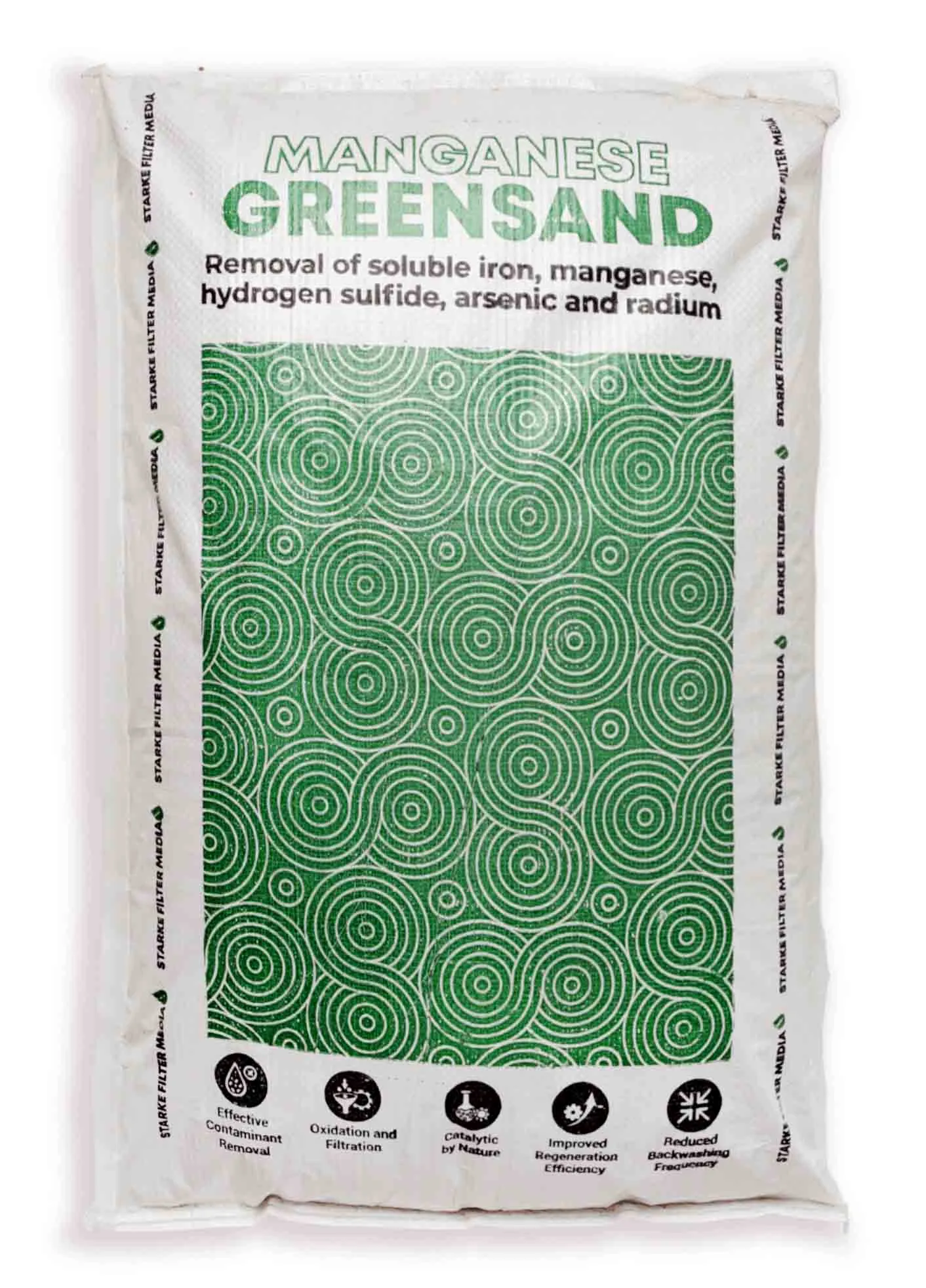 Manganese Greensand Filter Media Packaging