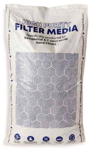 Natural Sand Filter Media Packaging
